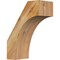 Ekena Millwork 6"W x 12"D x 16"H Westlake Rough Sawn Knee Brace, Western Red Cedar BRC06X12X16WTL00RWR - alternate 1